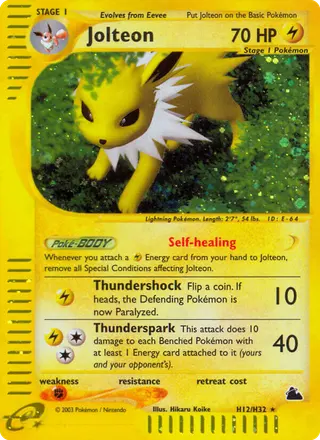 Carta Jolteon
