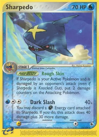 Carta Sharpedo