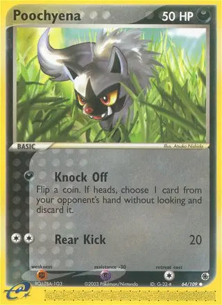 Carta Poochyena