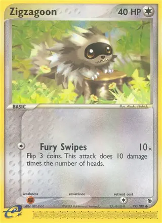 Carta Zigzagoon