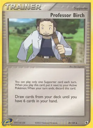 Carta Professor Birch