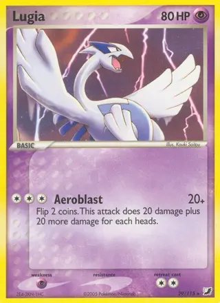 Carta Lugia