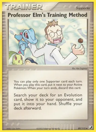 Carta Professor Elm's Training Method