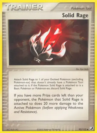Carta Solid Rage