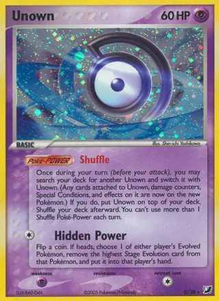 Carta Unown