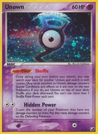 Carta Unown
