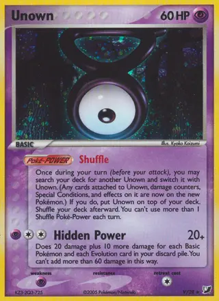 Carta Unown