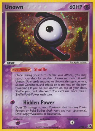 Carta Unown