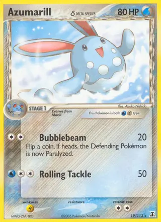 Carta Azumarill δ