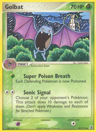 Carta Golbat