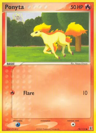 Carta Ponyta