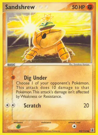 Carta Sandshrew