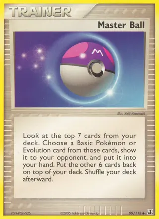 Carta Master Ball
