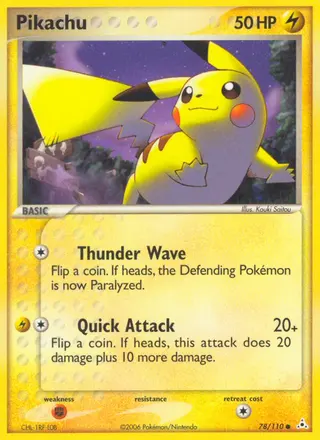 Carta Pikachu