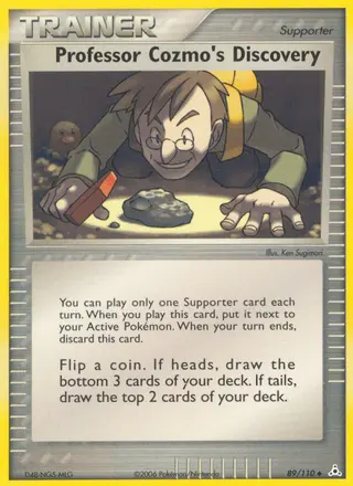Carta Professor Cozmo's Discovery