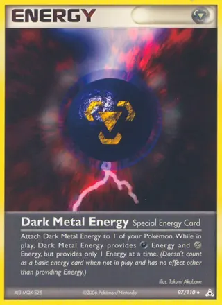 Carta Dark Metal Energy