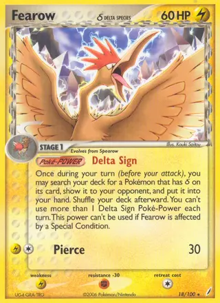 Carta Fearow δ