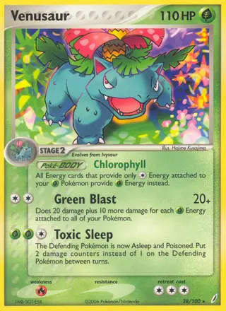 Carta Venusaur
