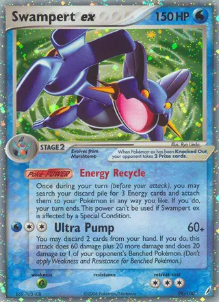Carta Swampert ex