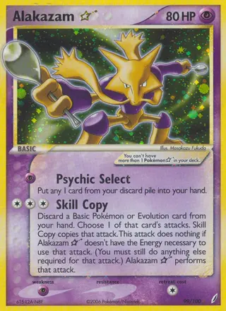 Carta Alakazam Star