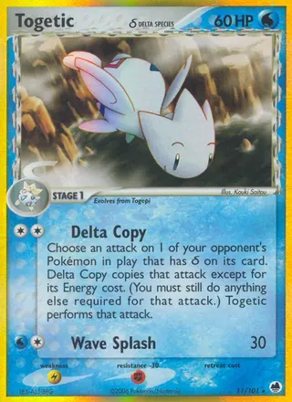 Carta Togetic δ