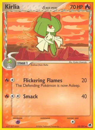Carta Kirlia δ