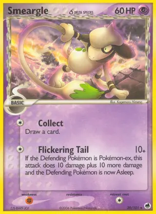 Carta Smeargle δ