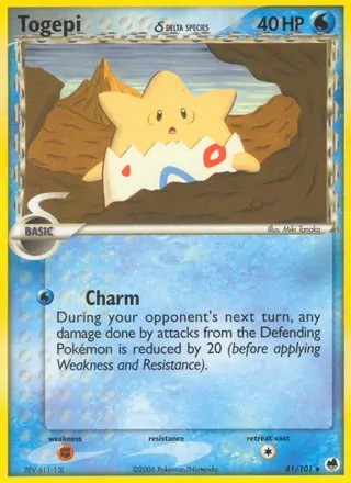 Carta Togepi δ