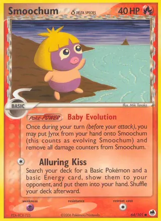 Carta Smoochum δ