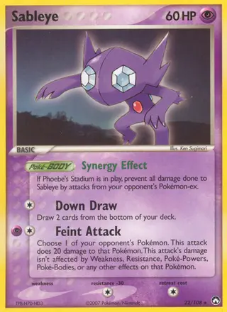 Carta Sableye