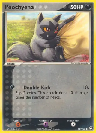 Carta Poochyena