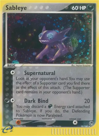 Carta Sableye