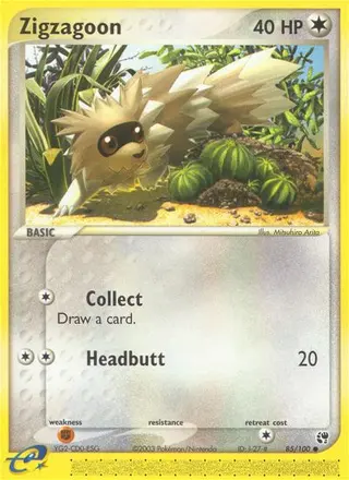 Carta Zigzagoon
