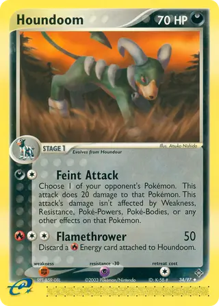 Carta Houndoom