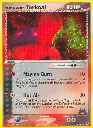 Carta Team Magma's Torkoal