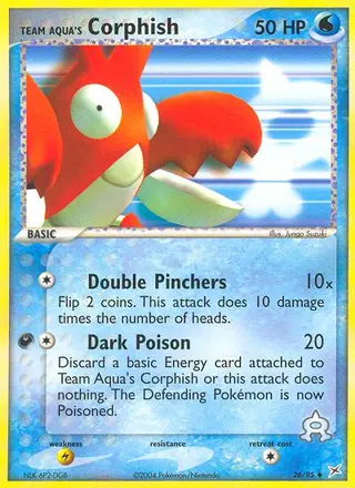Carta Team Aqua's Corphish