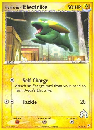 Carta Team Aqua's Electrike