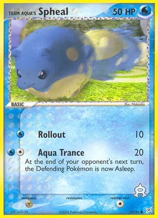 Carta Team Aqua's Spheal