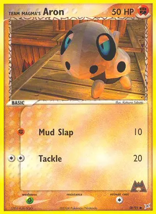 Carta Team Magma's Aron