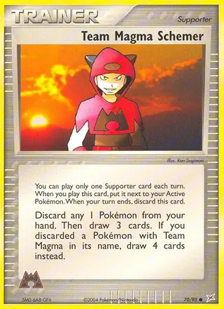 Carta Team Magma Schemer