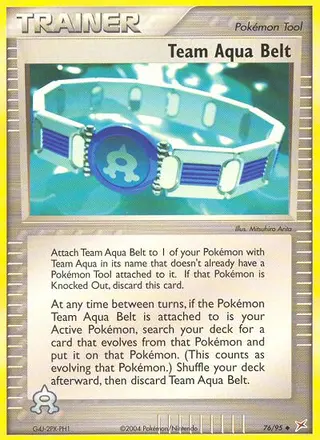 Carta Team Aqua Belt