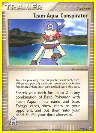 Carta Team Aqua Conspirator