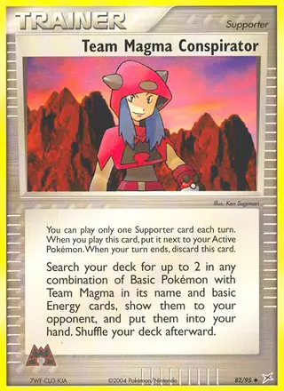 Carta Team Magma Conspirator