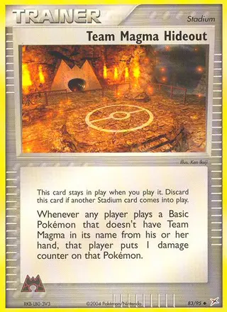 Carta Team Magma Hideout