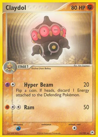 Carta Claydol