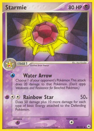 Carta Starmie