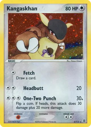 Carta Kangaskhan