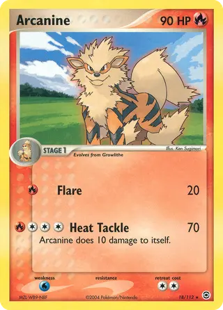 Carta Arcanine