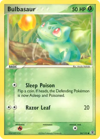 Carta Bulbasaur