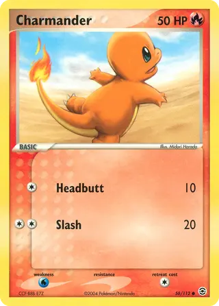 Carta Charmander